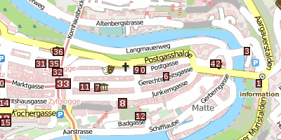 Stadtplan Vennerbrunnen