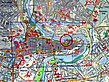 Foto Stadtplan der Innenstadt - Bern